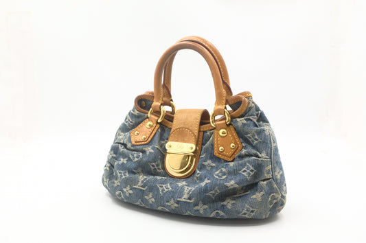 Louis Vuitton Mini Pleaty in Monogram Denim