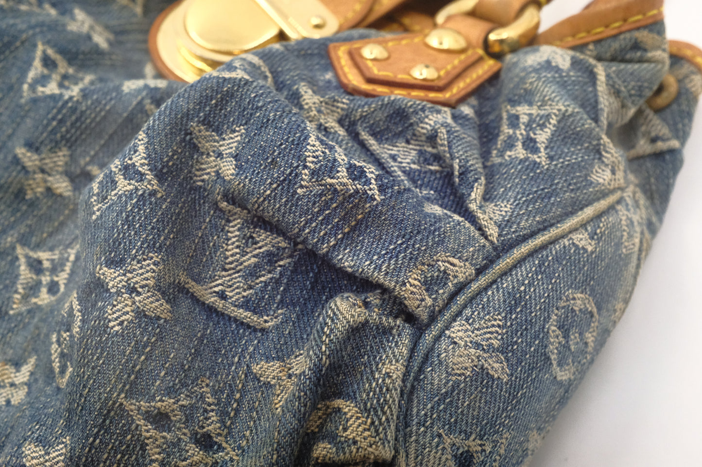 Louis Vuitton Mini Pleaty in Monogram Denim