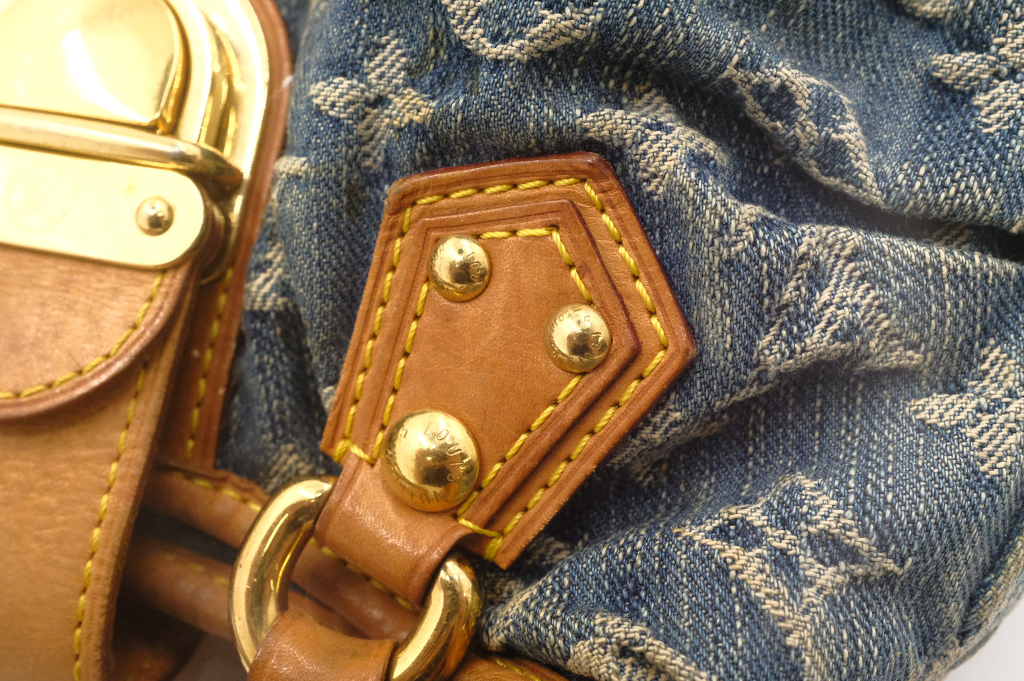 Louis Vuitton Mini Pleaty in Monogram Denim
