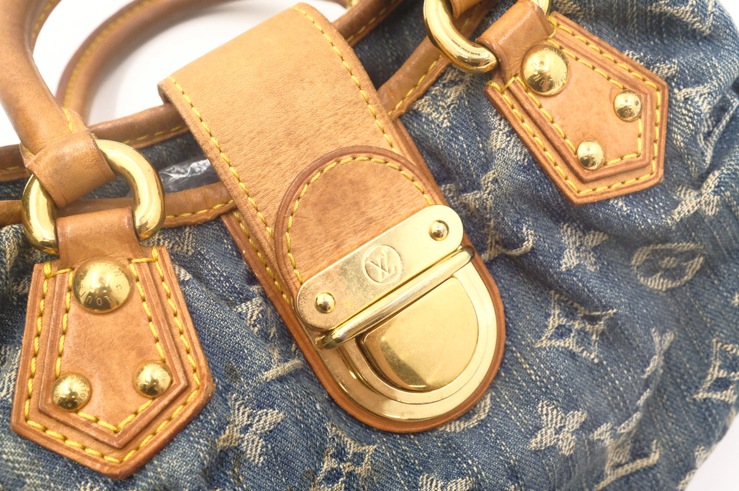 Louis Vuitton Mini Pleaty in Monogram Denim