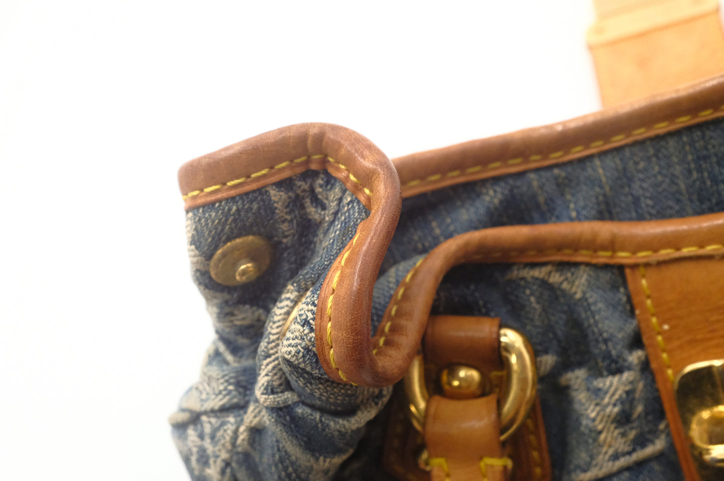 Louis Vuitton Mini Pleaty in Monogram Denim