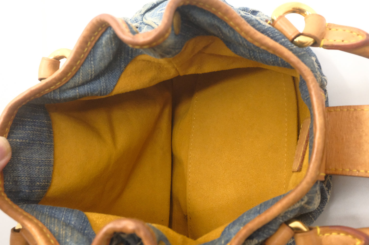 Louis Vuitton Mini Pleaty in Monogram Denim