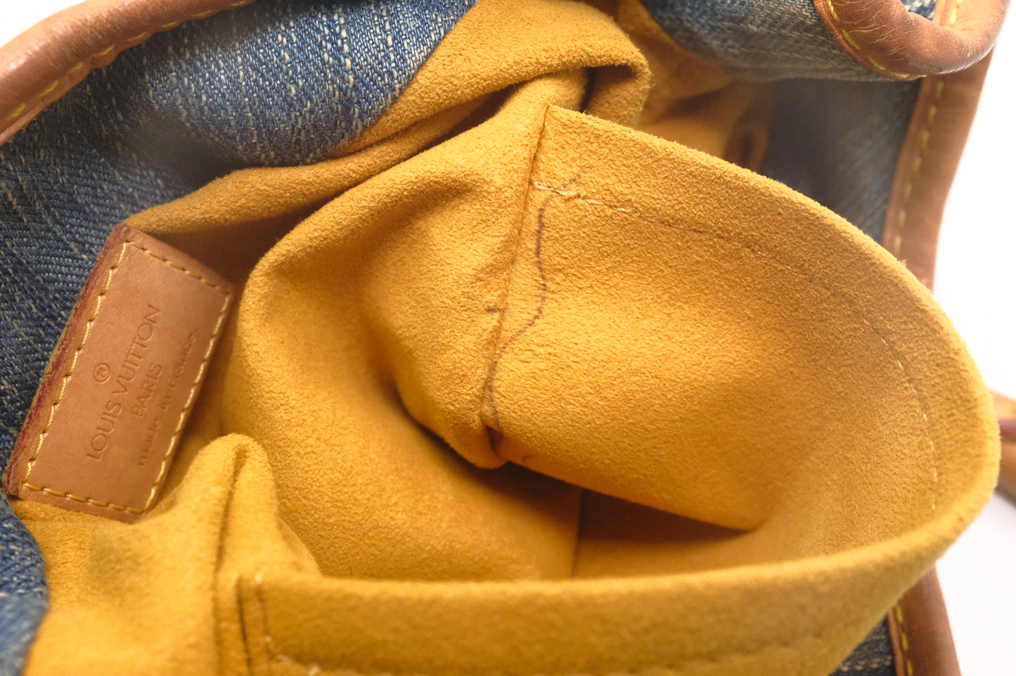 Louis Vuitton Mini Pleaty in Monogram Denim