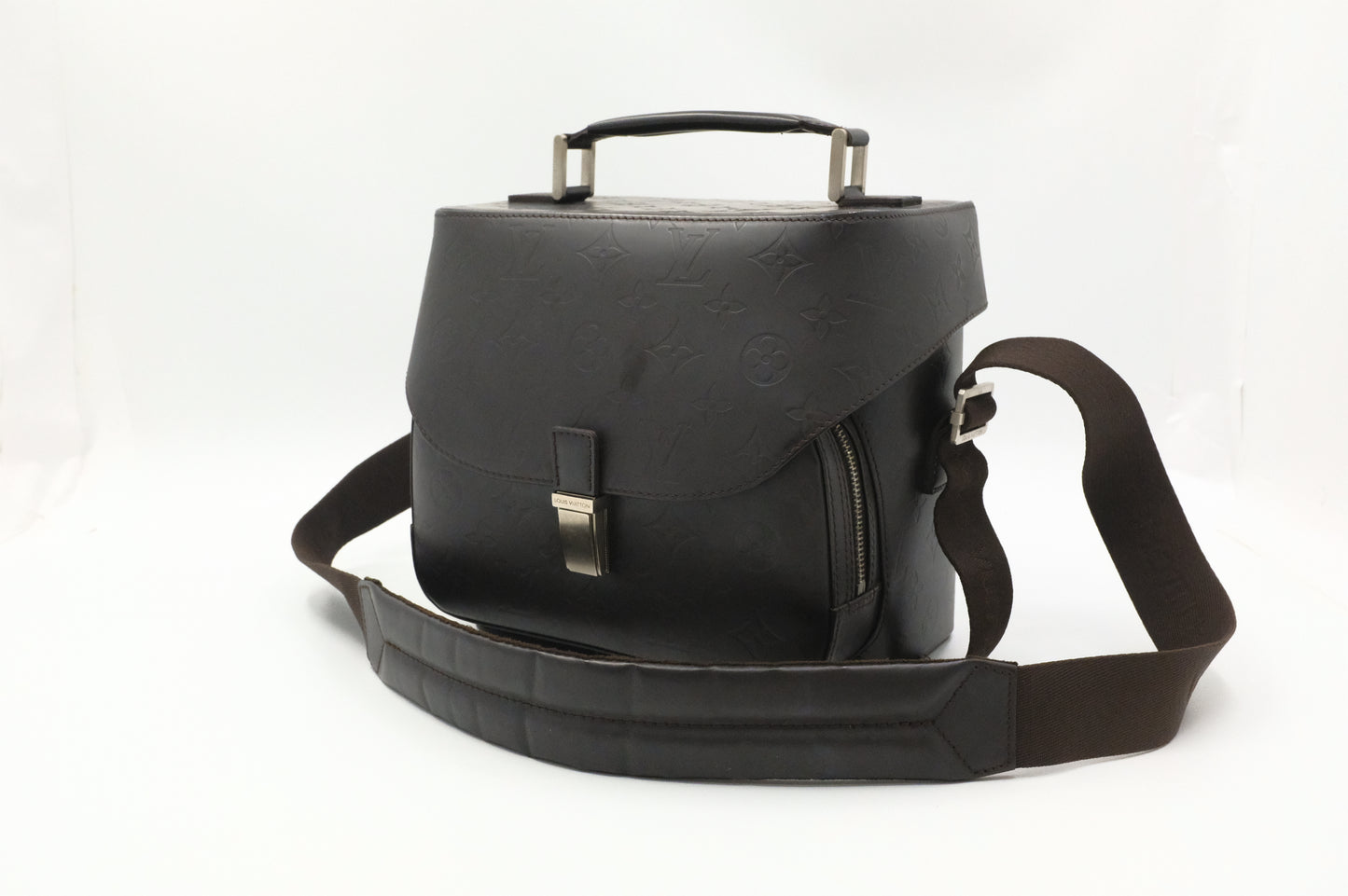 Louis Vuitton Charlie in Dark Brown Matte Leather