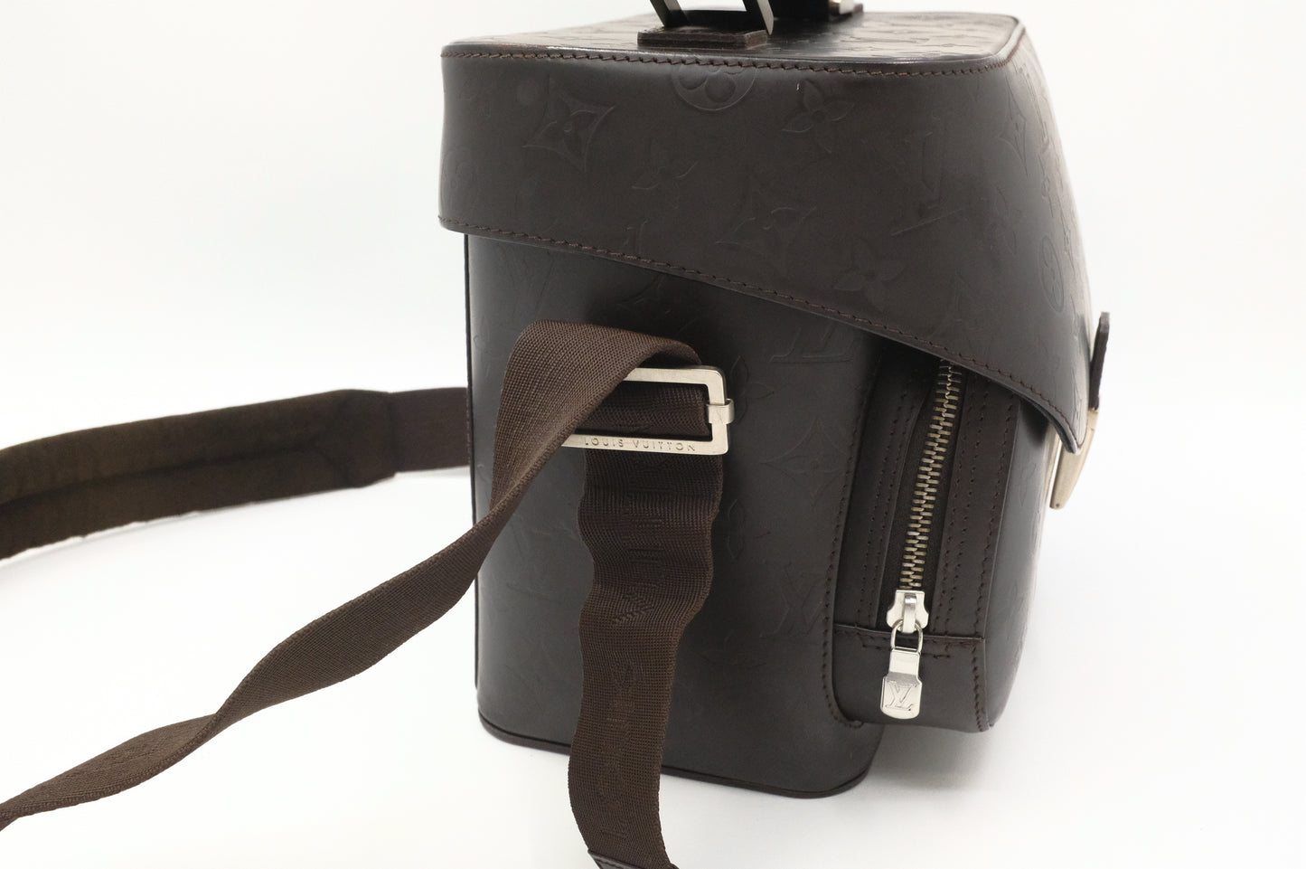 Louis Vuitton Charlie in Dark Brown Matte Leather