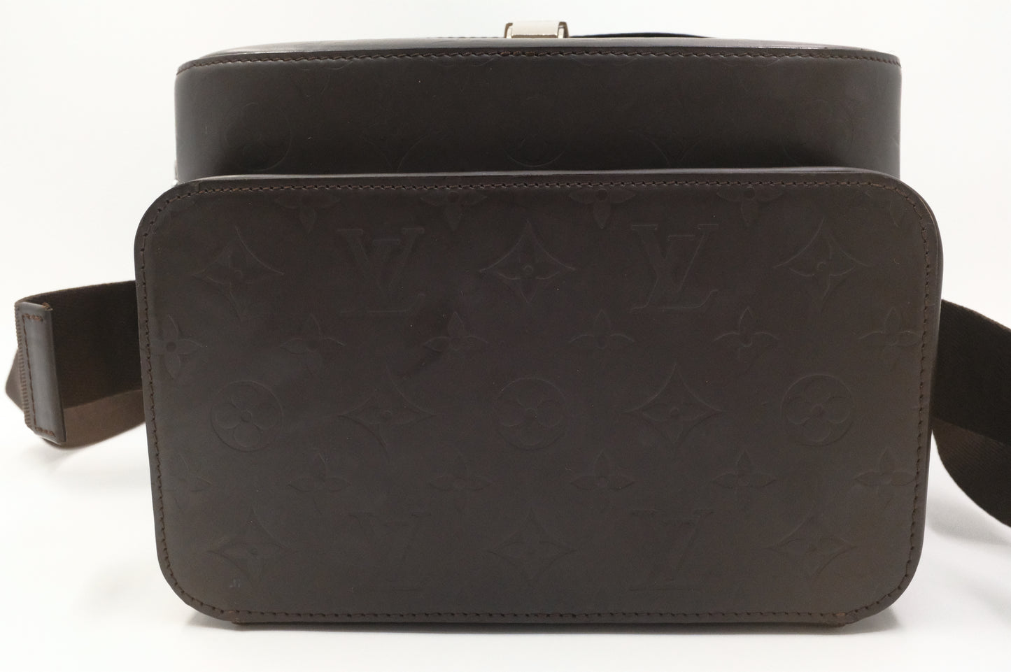 Louis Vuitton Charlie in Dark Brown Matte Leather