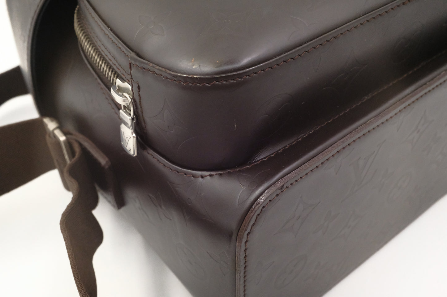 Louis Vuitton Charlie in Dark Brown Matte Leather