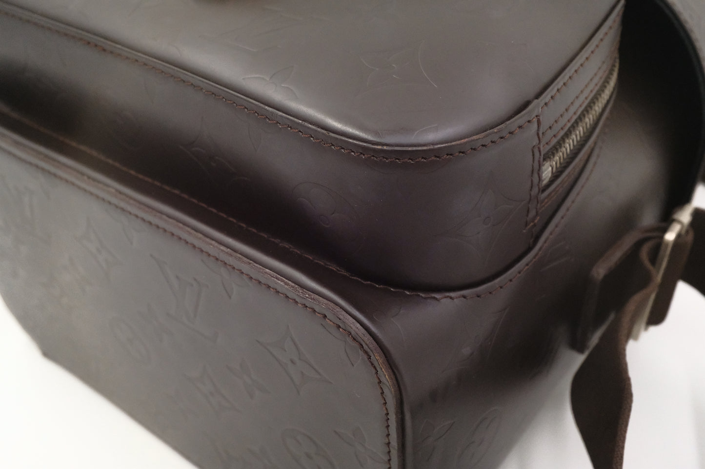 Louis Vuitton Charlie in Dark Brown Matte Leather
