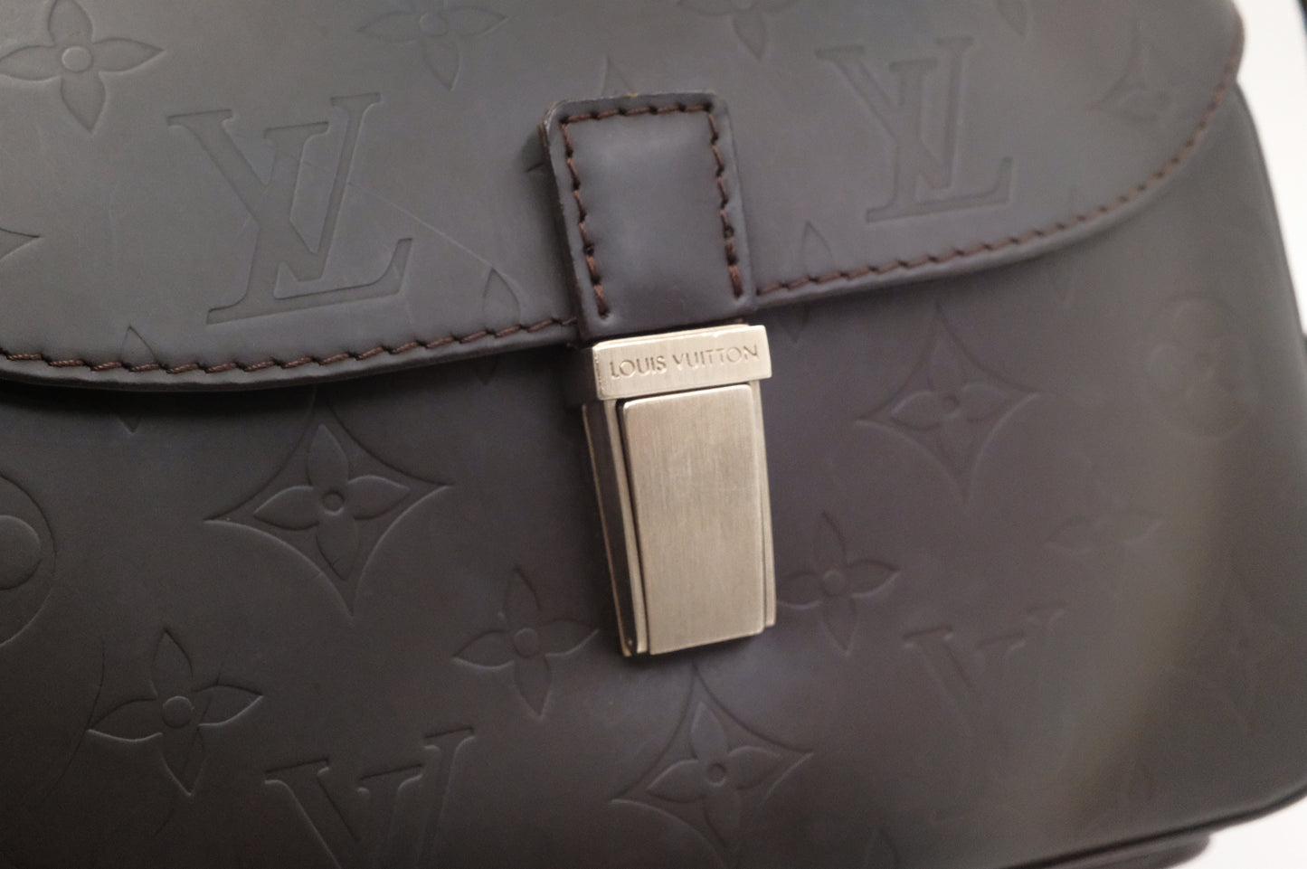 Louis Vuitton Charlie in Dark Brown Matte Leather