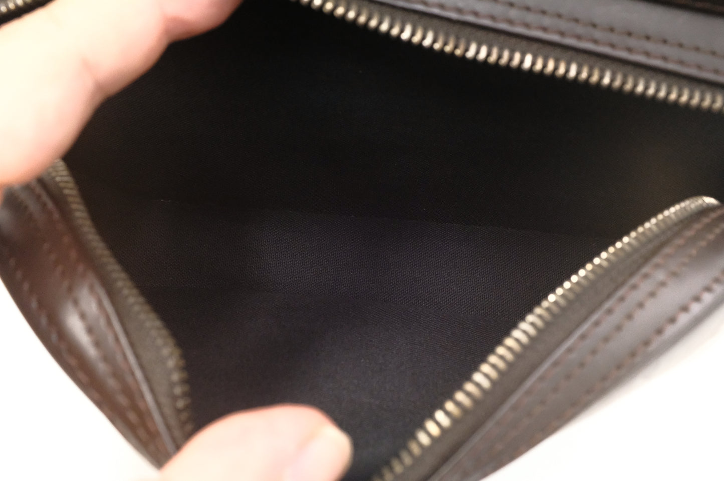 Louis Vuitton Charlie in Dark Brown Matte Leather