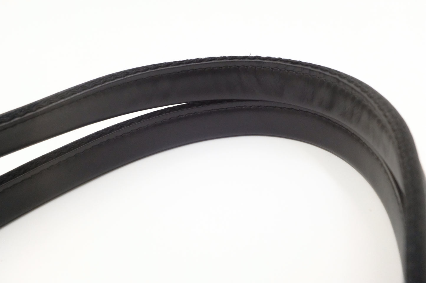 Balenciaga Neo Navy Large Tote in Off-White Canvas and Black Leather