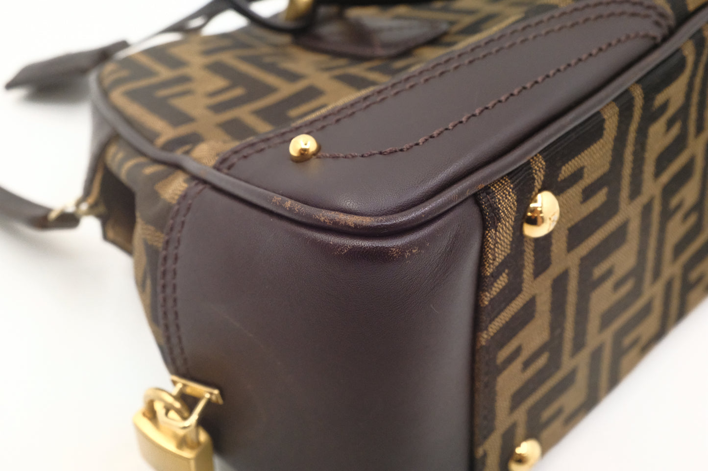 Fendi Handbag in Zucca Canvas