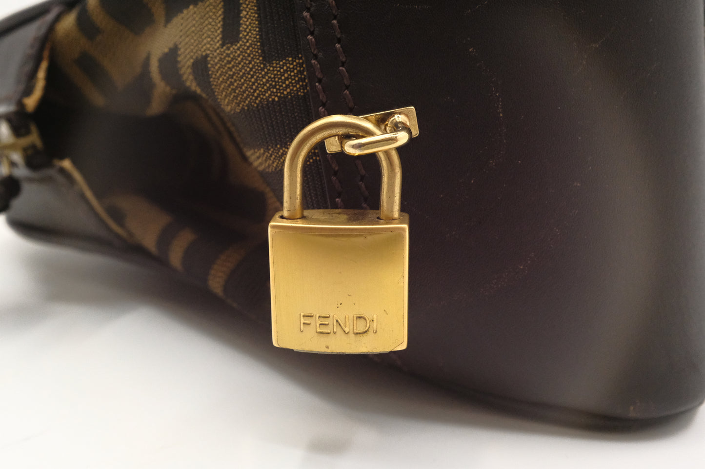 Fendi Handbag in Zucca Canvas