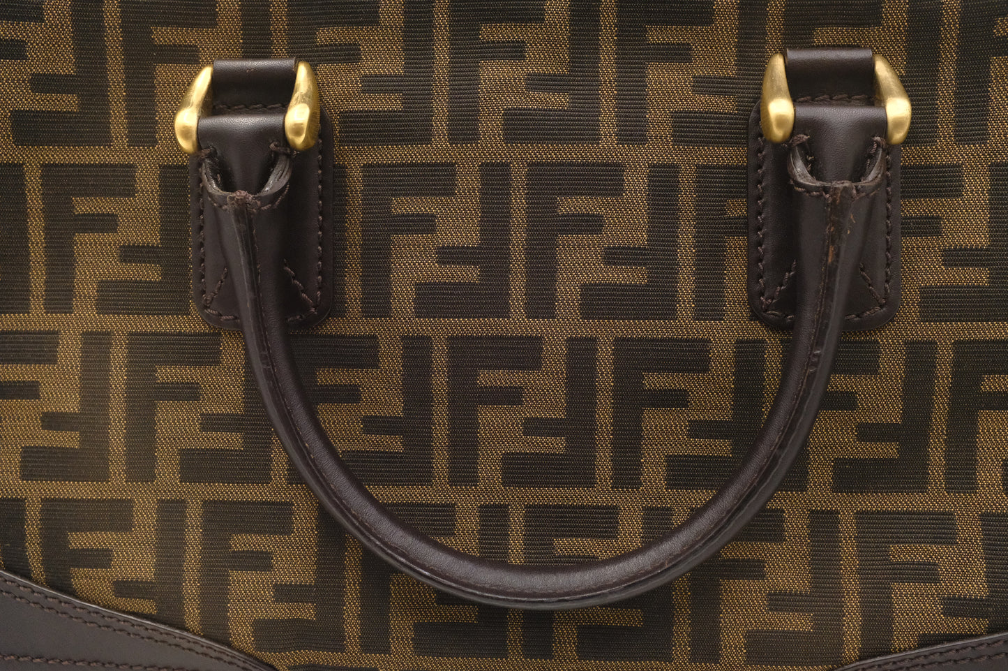 Fendi Handbag in Zucca Canvas