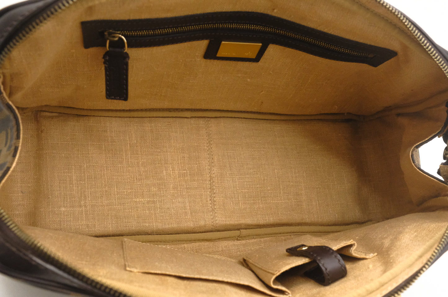 Fendi Handbag in Zucca Canvas
