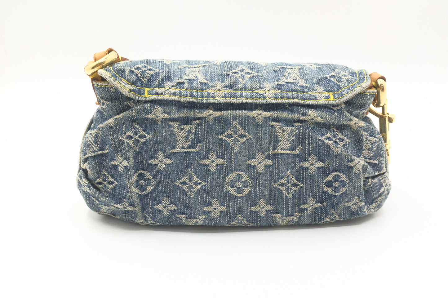 Louis Vuitton Mini Pleaty in Blue Denim Canvas
