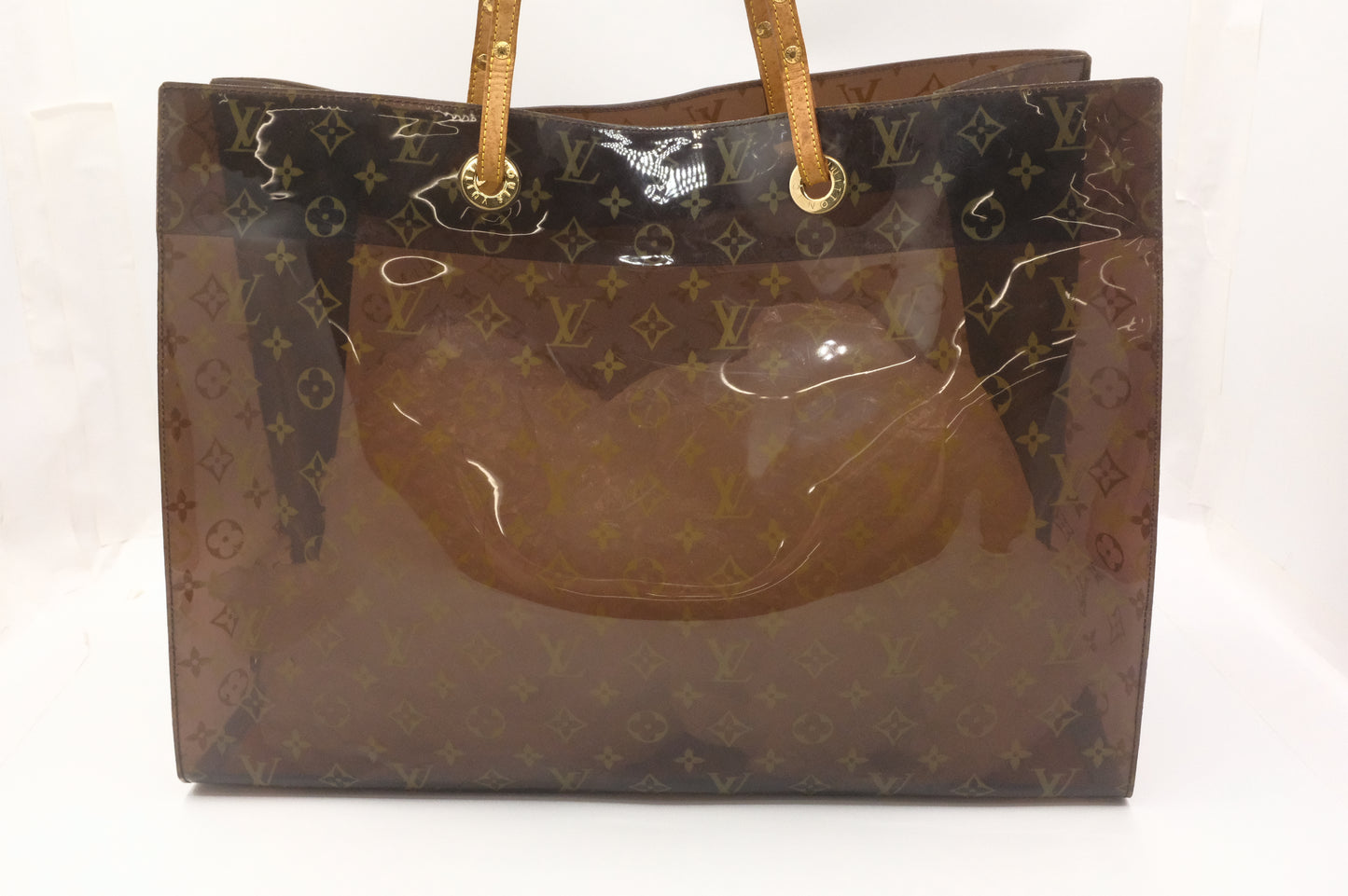 Louis Vuitton Cabas Cruise in Monogram Ambre PVC