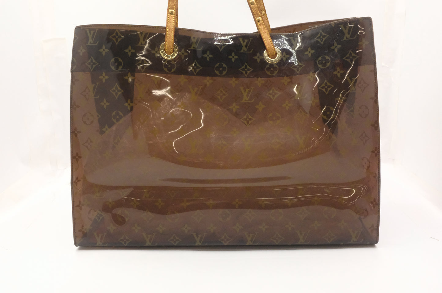 Louis Vuitton Cabas Cruise in Monogram Ambre PVC