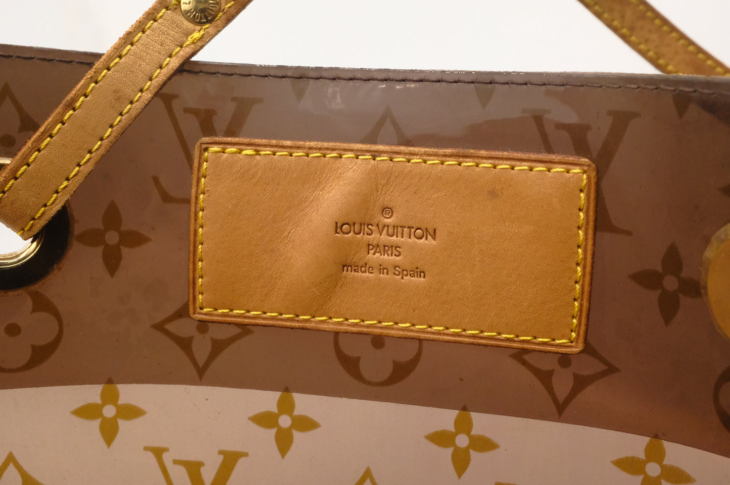Louis Vuitton Cabas Cruise in Monogram Ambre PVC