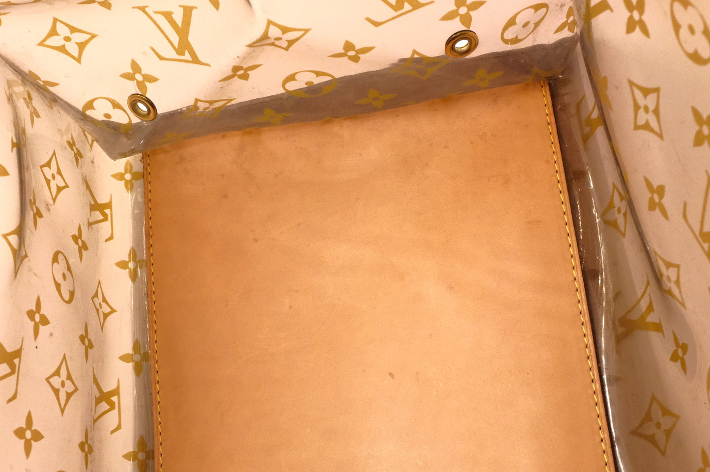 Louis Vuitton Cabas Cruise in Monogram Ambre PVC