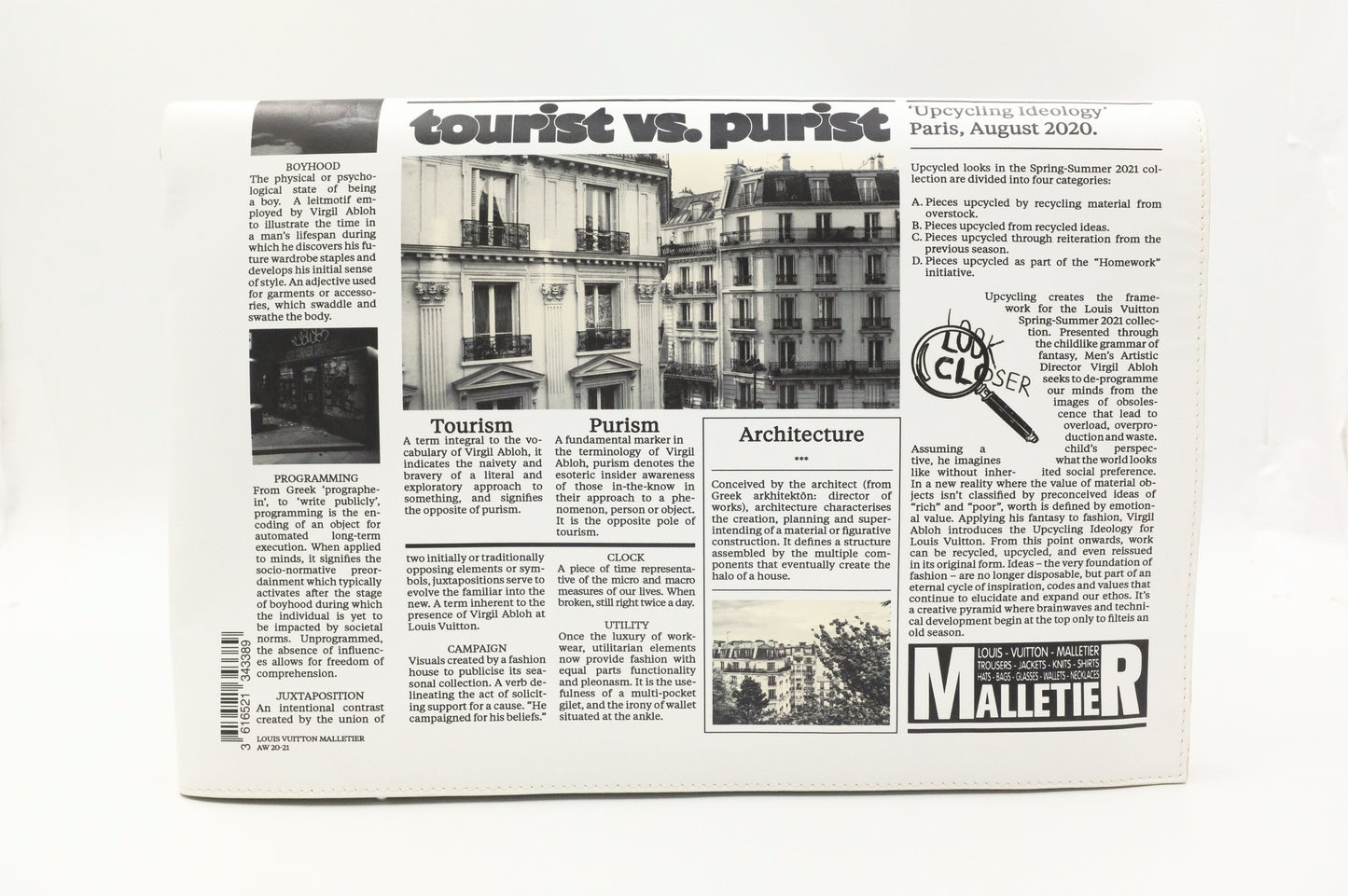 Louis Vuitton Newspaper Clutch