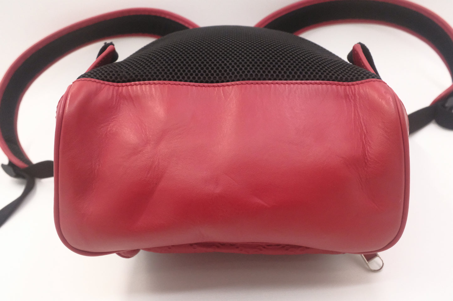 Gucci Backpack in Red Guccissima Leather