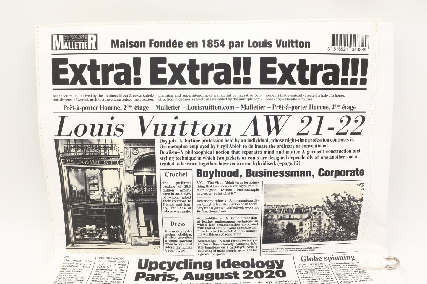 Louis Vuitton Newspaper Clutch