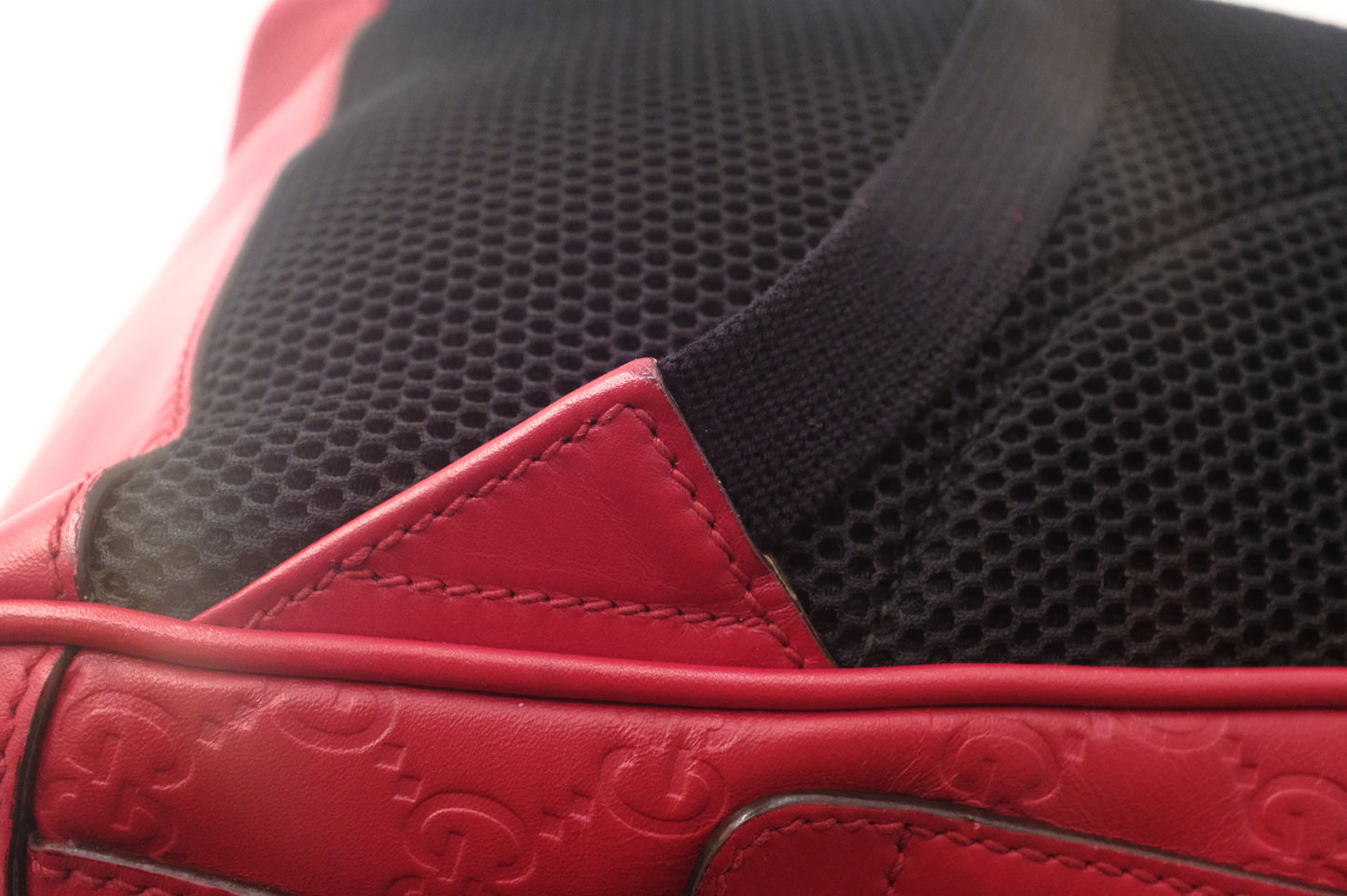 Gucci Backpack in Red Guccissima Leather