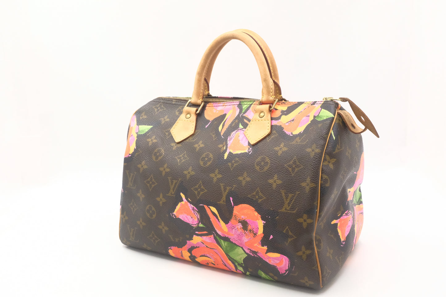 Louis Vuitton x Stephen Sprouse Speedy 30 in Roses Monogram Canvas