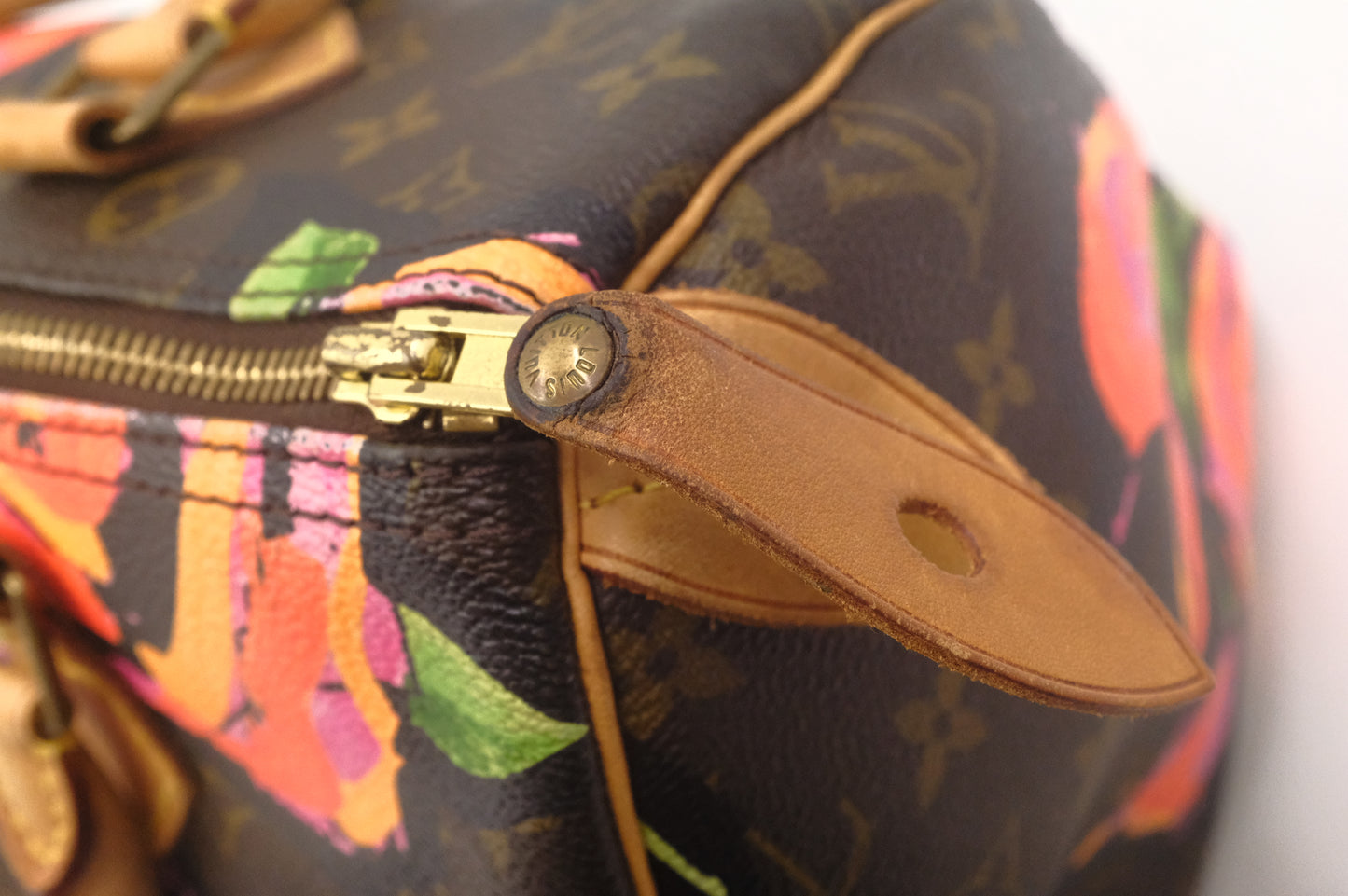 Louis Vuitton x Stephen Sprouse Speedy 30 in Roses Monogram Canvas