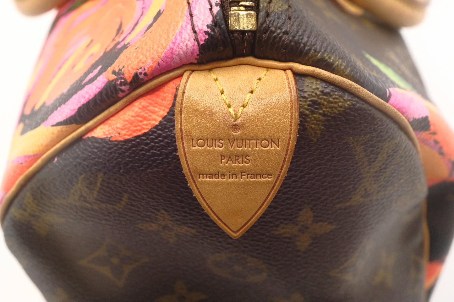 Louis Vuitton x Stephen Sprouse Speedy 30 in Roses Monogram Canvas