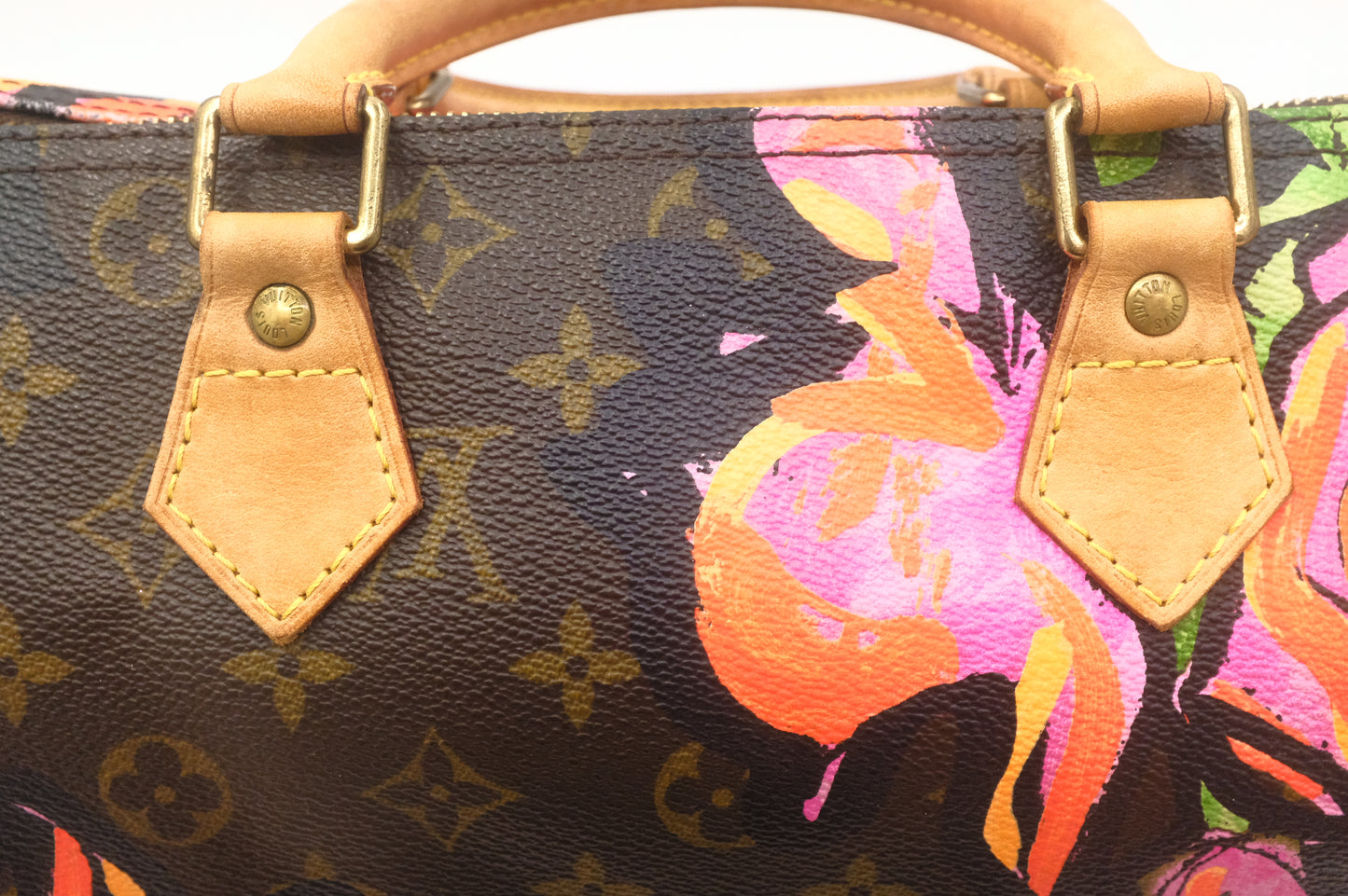 Louis Vuitton x Stephen Sprouse Speedy 30 in Roses Monogram Canvas
