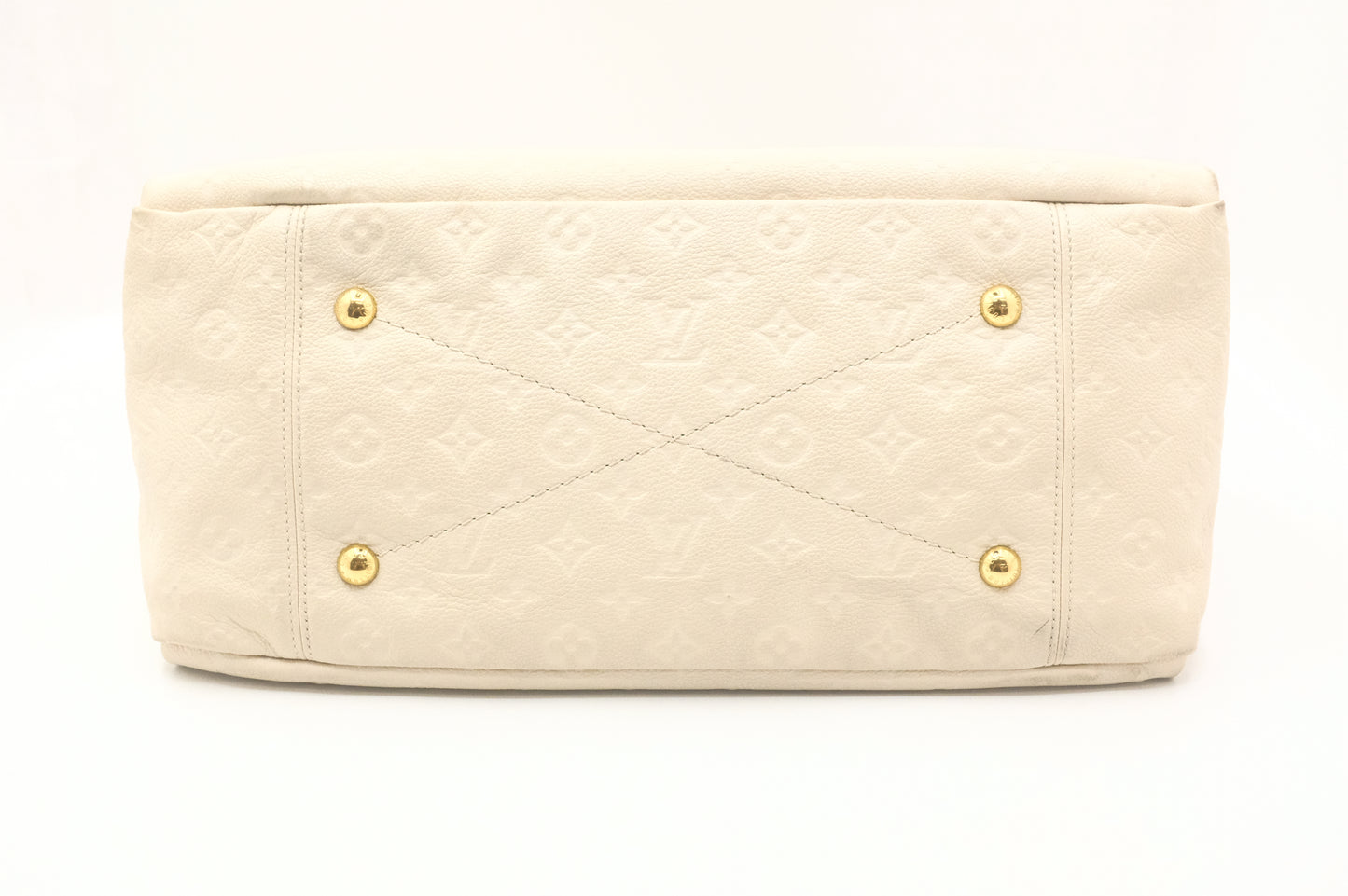 Artsy MM in Neige Empreinte Leather