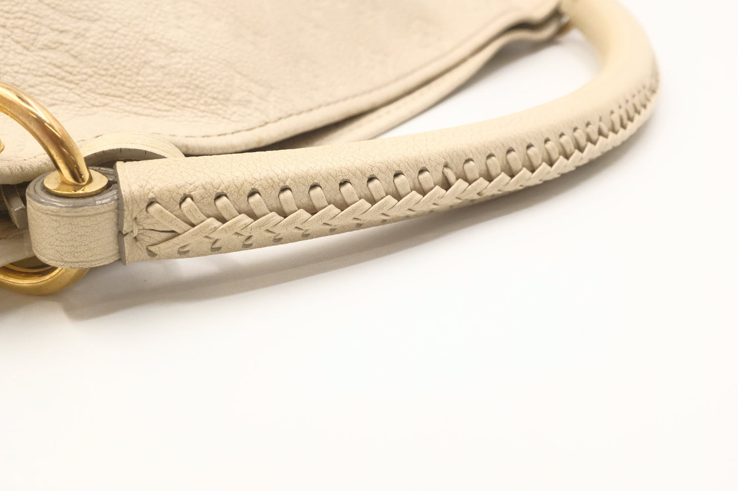 Artsy MM in Neige Empreinte Leather
