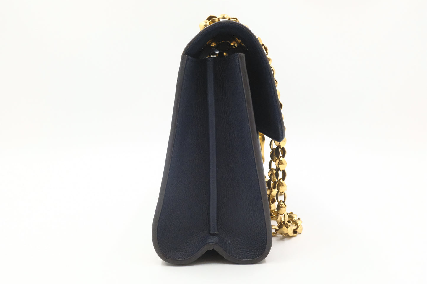 Louis Vuitton Victoire in Monogram Canvas & Blue Leather