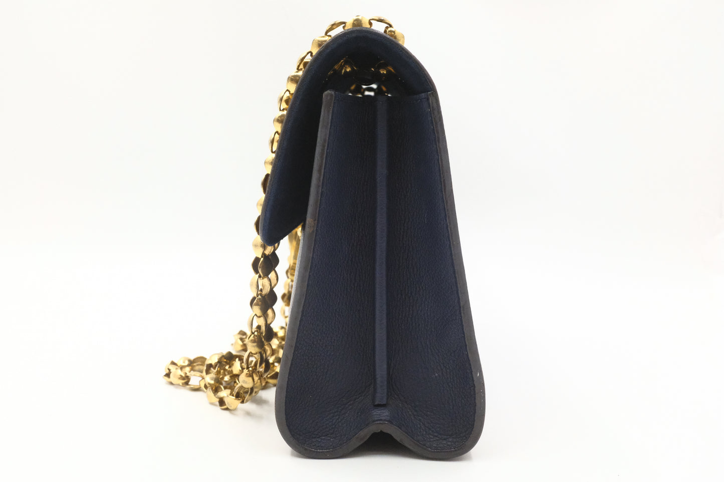 Louis Vuitton Victoire in Monogram Canvas & Blue Leather