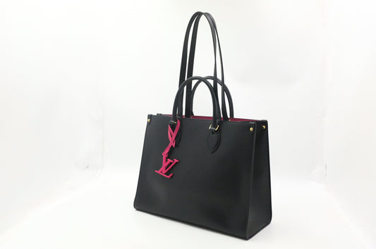 Louis Vuitton OnTheGo MM in Black Epi Leather