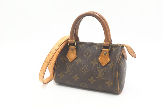 Louis Vuitton Mini Speedy in Monogram Canvas