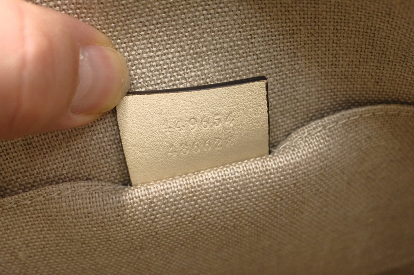 Gucci Mini Dome Shoulder Bag in White Micro Guccissima Leather