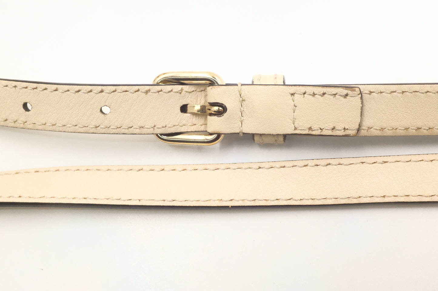 Gucci Mini Dome Shoulder Bag in White Micro Guccissima Leather