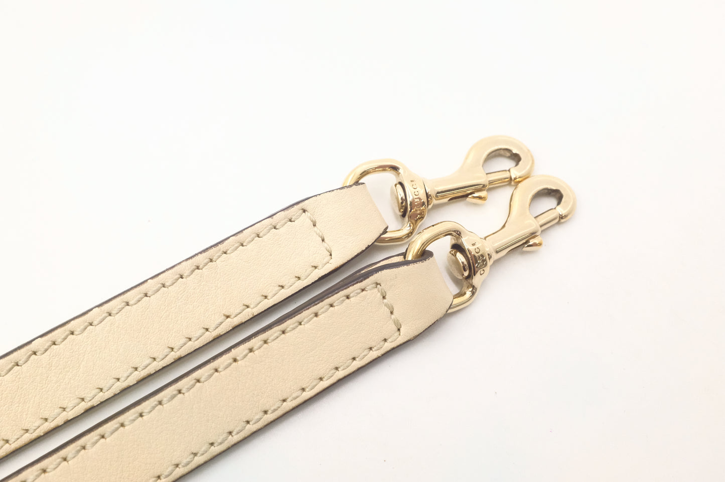 Gucci Mini Dome Shoulder Bag in White Micro Guccissima Leather
