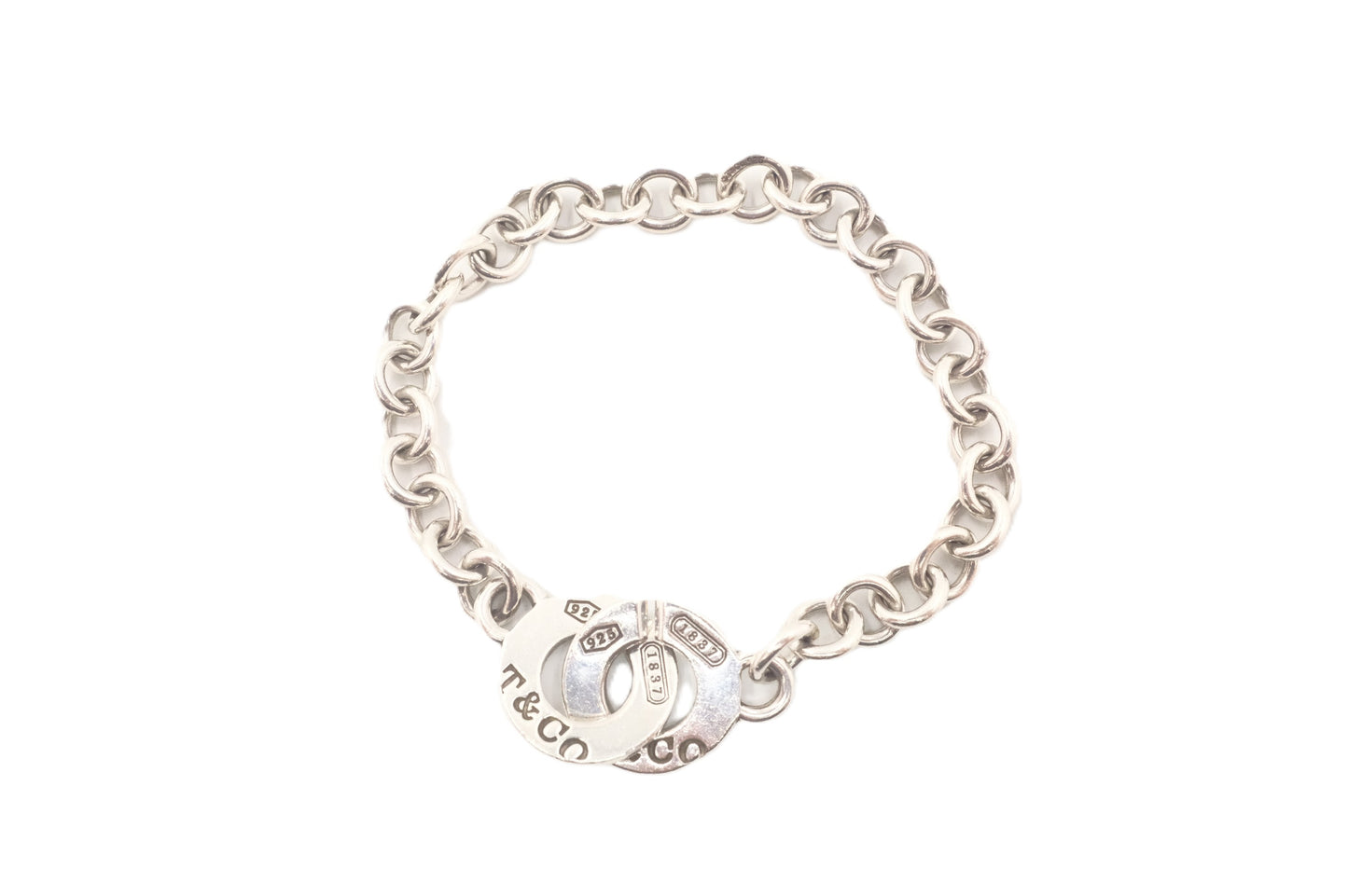 Tiffany & Co. 1837 Interlocking Circles Bracelet in Sterling Silver