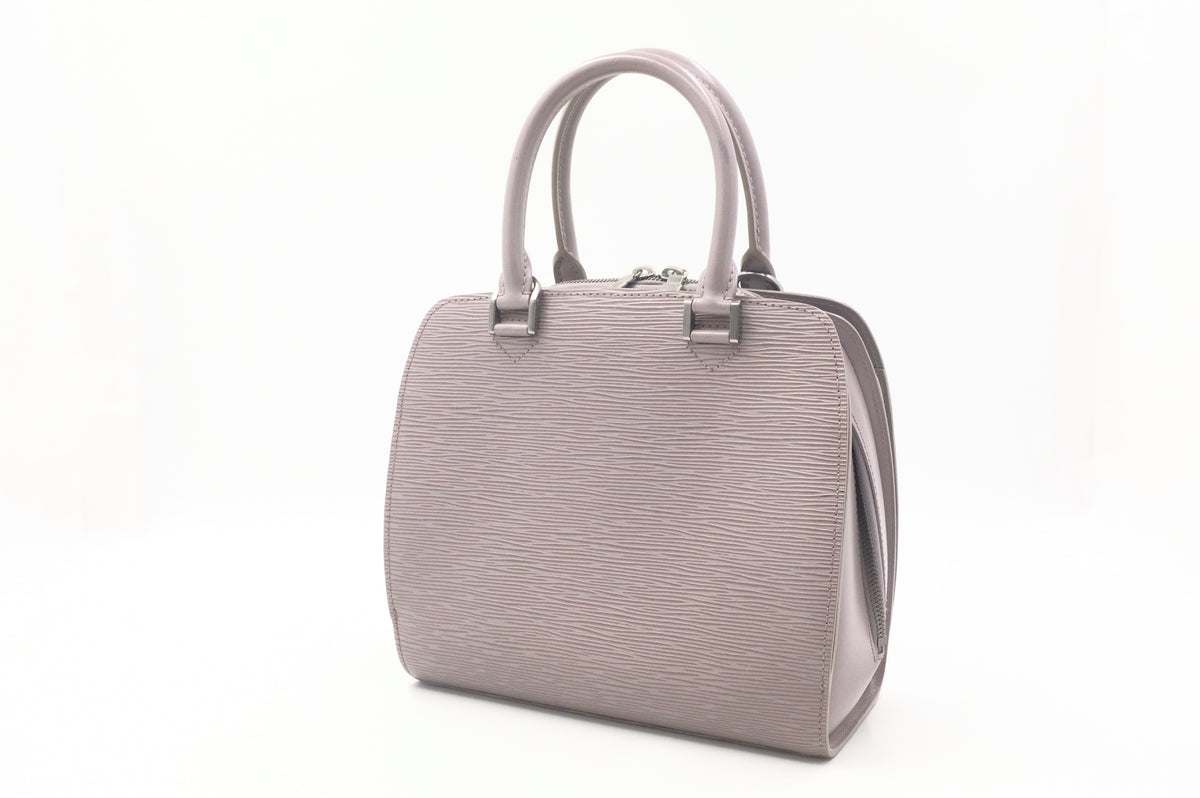 Louis Vuitton Pont Neuf PM in Gray Epi Leather