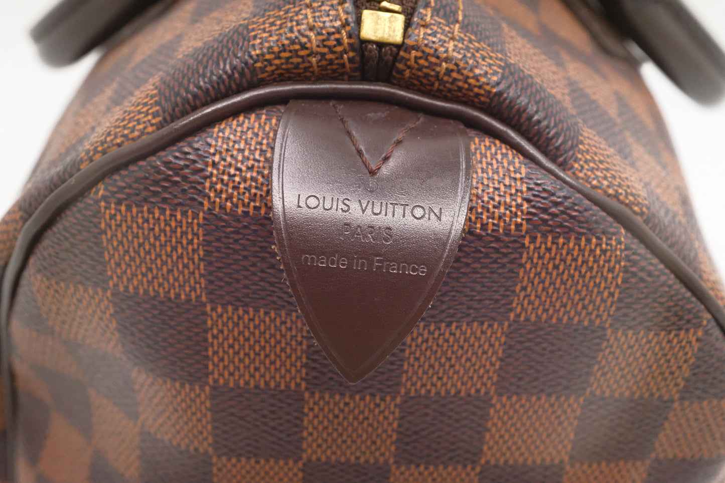 Louis Vuitton Speedy 30 in Damier Ebene Canvas