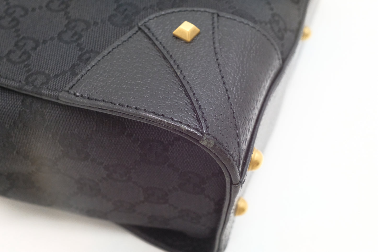 Gucci Handbag in Black GG Canvas