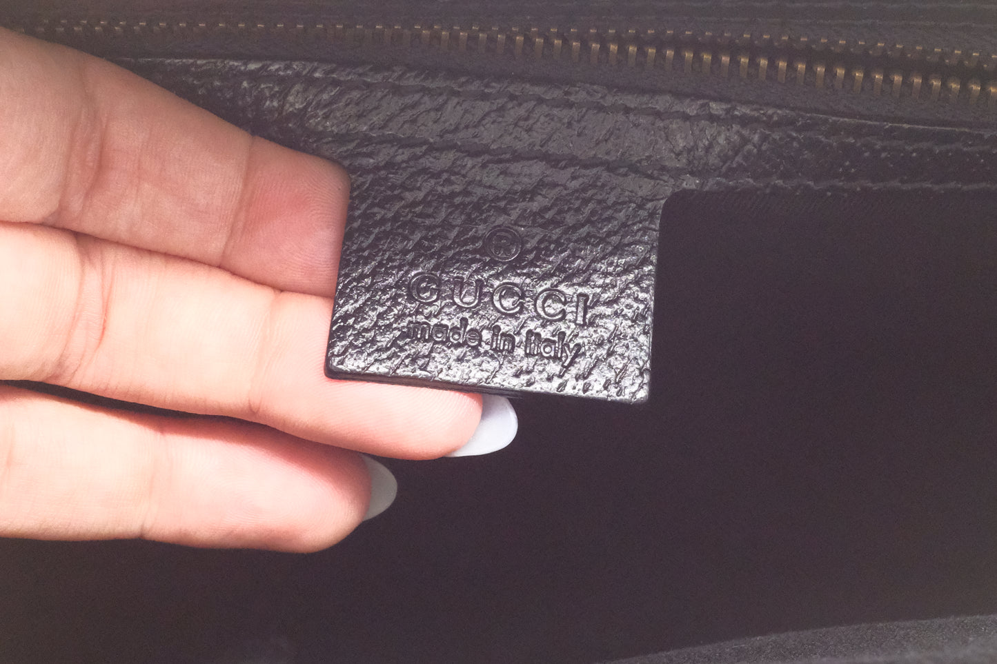 Gucci Handbag in Black GG Canvas