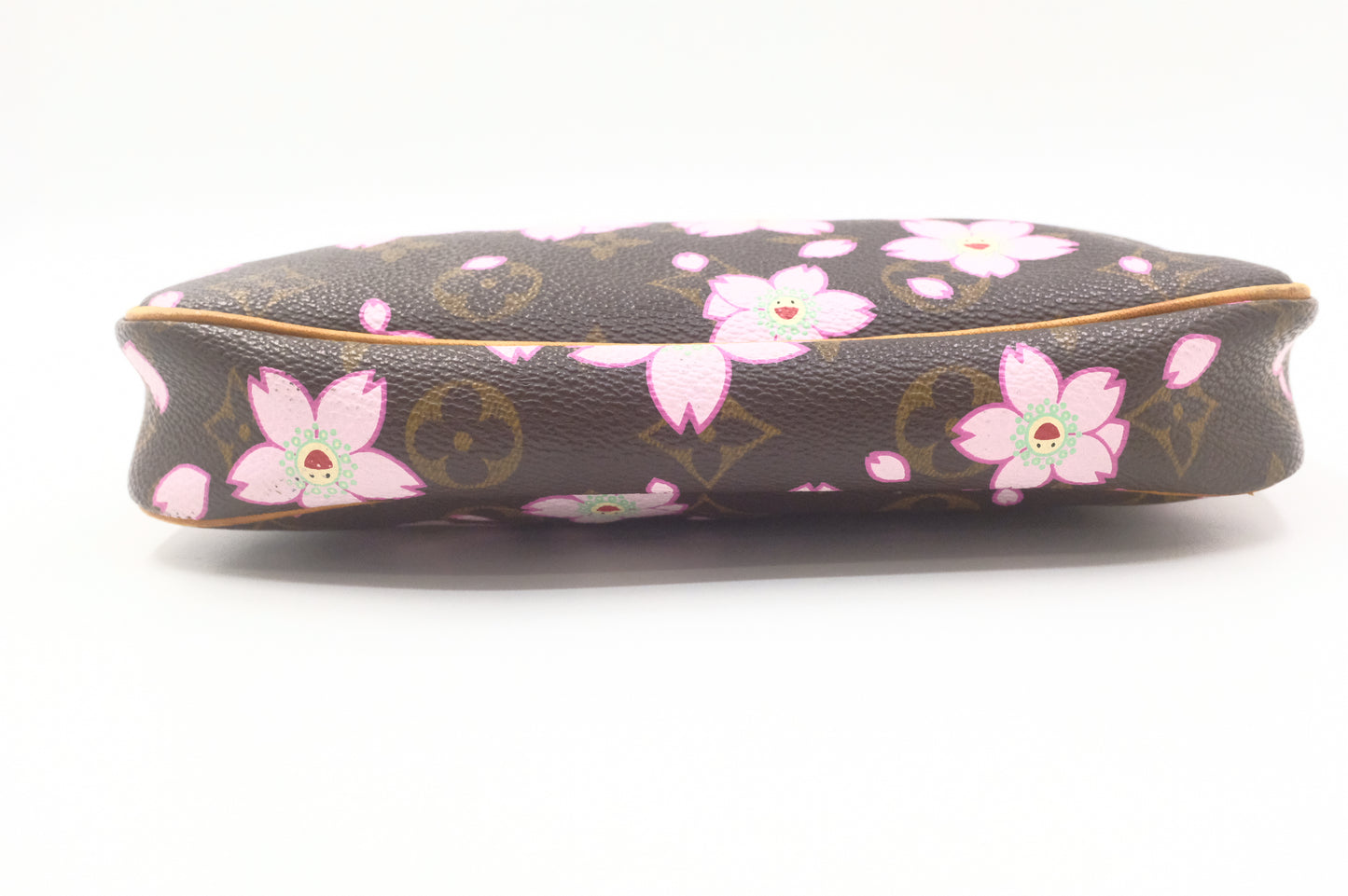 Louis Vuitton x Takashi Murakami Pochette Accessoires in Cherry Blossom Monogram Canvas