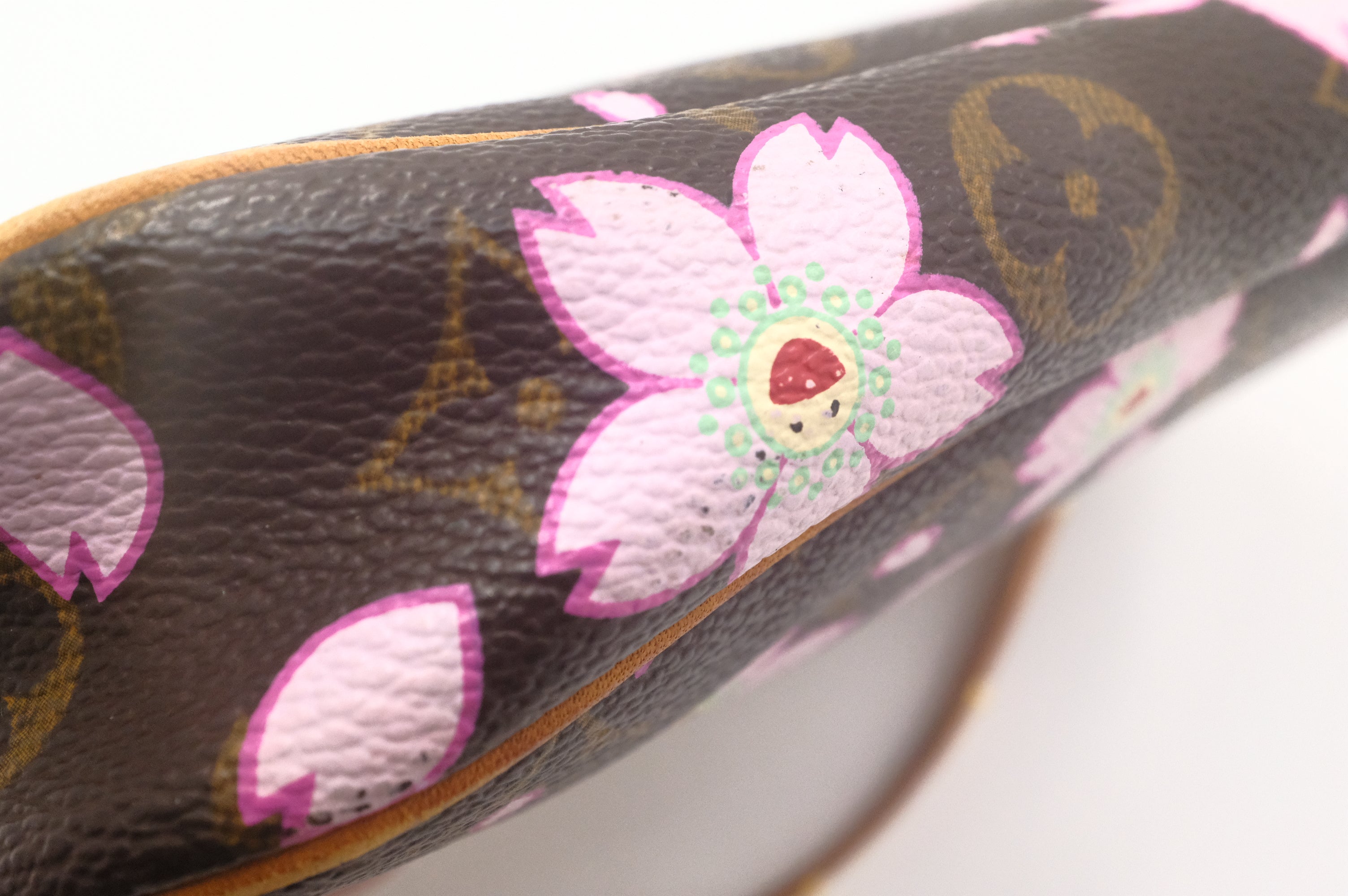 Louis Vuitton x Takashi Murakami Pochette Accessoires in Cherry