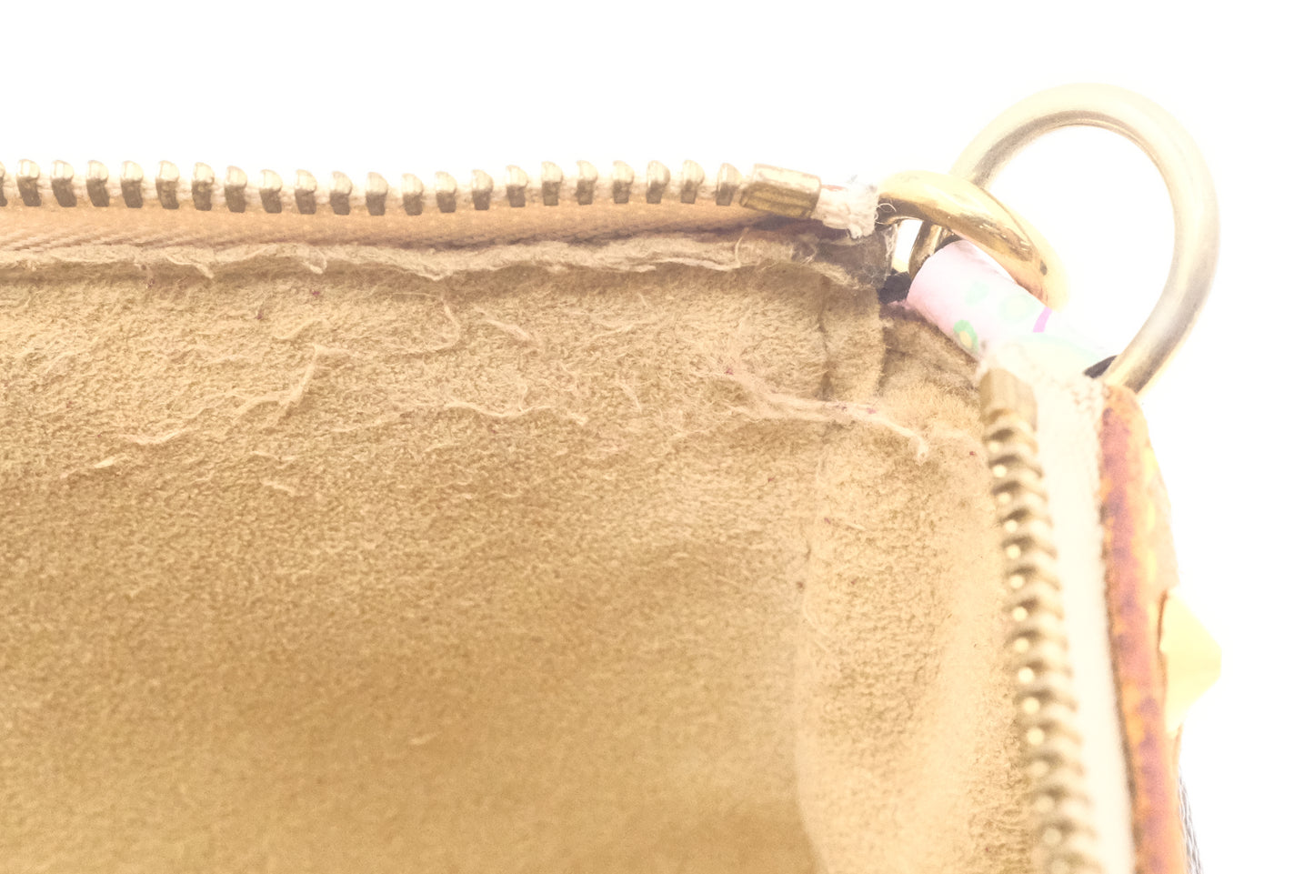 Louis Vuitton x Takashi Murakami Pochette Accessoires in Cherry Blossom Monogram Canvas