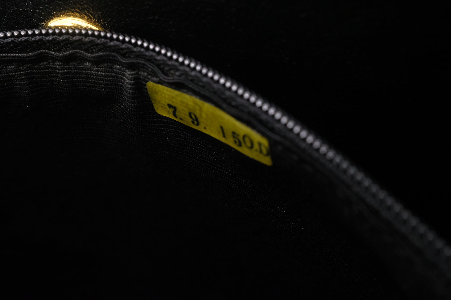 Chanel Handbag in Black Matelasse Patent Leather